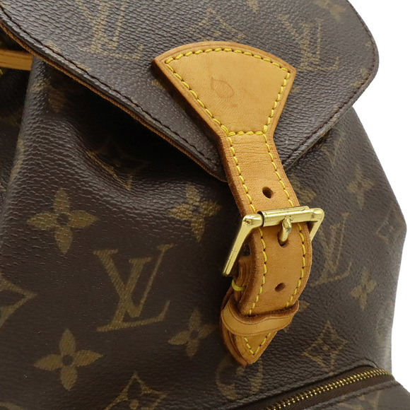 LOUIS VUITTON Authentic Brown Monogram Backpack - Picture 9 of 10